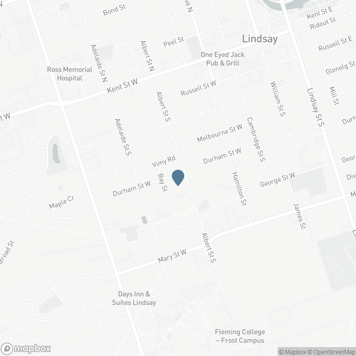 103 DURHAM STREET W, Lindsay, Ontario K9V 2R2